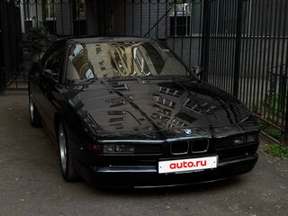 1990 BMW 8 серии 850i I (E31), чёрный, 6400000 рублей, вид 2