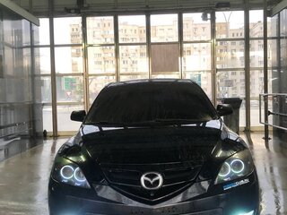 2006 Mazda 3 I (BK) Рестайлинг, чёрный, 770000 рублей, вид 3