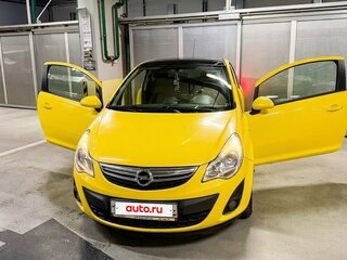 2011 Opel Corsa D Рестайлинг II, жёлтый, 590000 рублей, вид 2