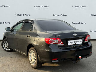 2013 Toyota Corolla X (E140, E150) Рестайлинг, чёрный, 1100000 рублей, вид 4