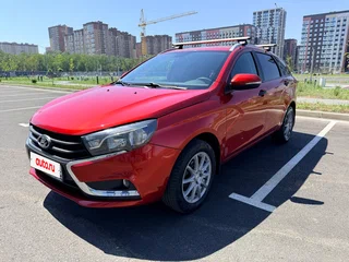 2021 Lada (ВАЗ) Vesta SW I, красный, 1050000 рублей, вид 1
