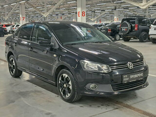 2012 Volkswagen Polo V, чёрный, 699000 рублей, вид 3