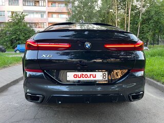 2022 BMW X6 40d III (G06), чёрный, 6550000 рублей, вид 4