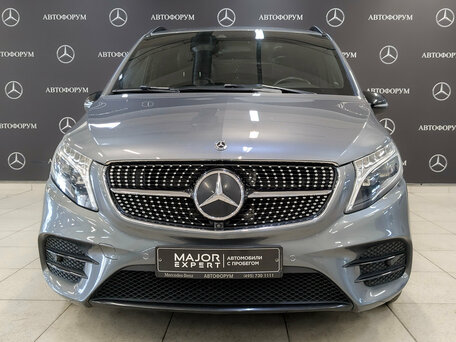 2021 Mercedes-Benz V-Класс Long 300 d длинный III (W447) Рестайлинг, серый, 6490000 рублей, вид 2