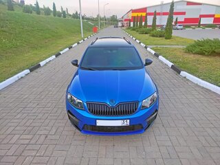2015 Skoda Octavia III (A7), синий, 1950000 рублей, вид 3