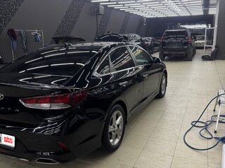 2017 Hyundai Sonata VII (LF) Рестайлинг, чёрный, 1525000 рублей, вид 5