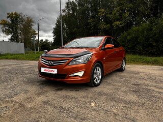 2015 Hyundai Solaris I Рестайлинг, оранжевый, 750000 рублей, вид 5