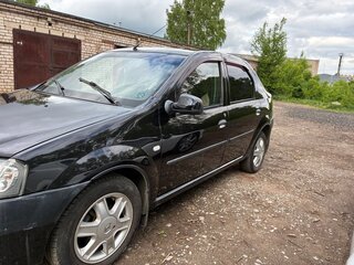 2009 Renault Logan I, чёрный, 405000 рублей, вид 5