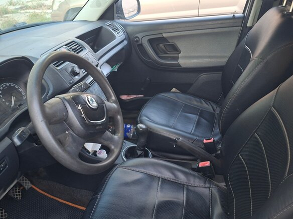 2009 Skoda Fabia II, серебристый, 360000 рублей - вид 4