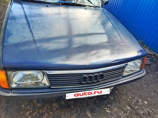 1988 Audi 100 III (C3) Рестайлинг, синий, 350000 рублей, вид 1