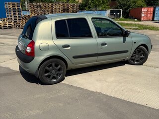2002 Renault Clio II Рестайлинг, зелёный, 255000 рублей, вид 3