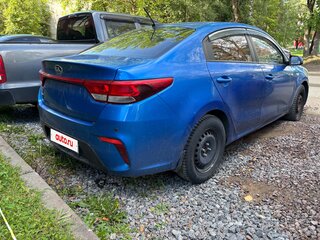 2017 Kia Rio IV, синий, 549000 рублей, вид 5