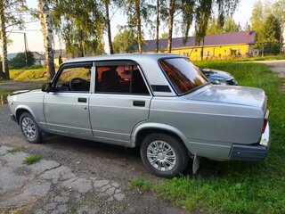 2011 Lada (ВАЗ) 2107, серебристый, 140000 рублей, вид 4