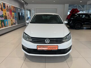 2018 Volkswagen Polo V Рестайлинг, белый, 719000 рублей, вид 2
