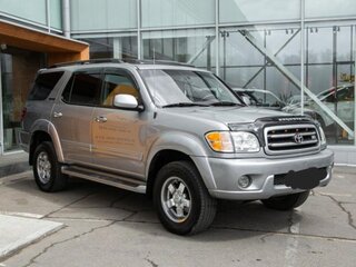 2001 Toyota Sequoia I, серебристый, 1950000 рублей, вид 4