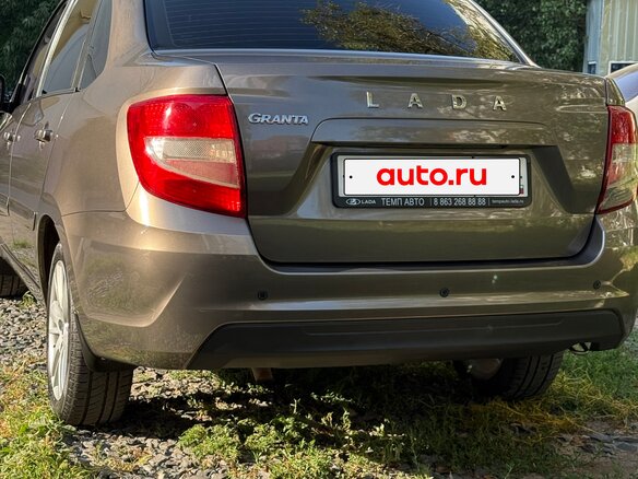 2019 Lada (ВАЗ) Granta I Рестайлинг, коричневый - вид 3