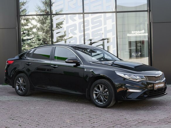 2019 Kia Optima IV Рестайлинг, чёрный, 1939000 рублей