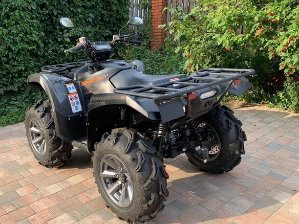 2022 Yamaha Grizzly 700, серый - вид 1
