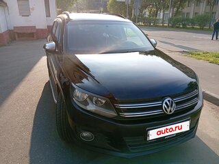 2011 Volkswagen Tiguan I Рестайлинг, чёрный, 999000 рублей, вид 1