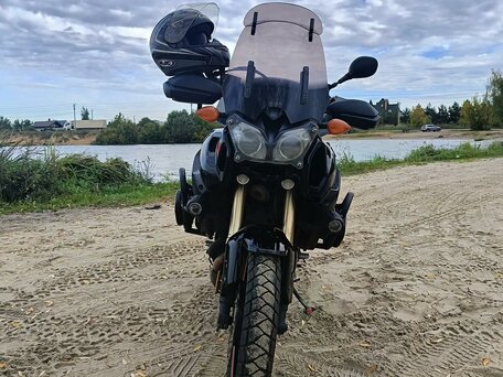 2012 Yamaha XT1200Z Super Tenere, чёрный, 720000 рублей, вид 2
