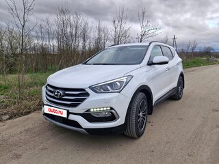 2018 Hyundai Santa Fe III Рестайлинг, белый, 2377777 рублей, вид 2