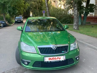 2012 Skoda Octavia RS II Рестайлинг, зелёный, 800000 рублей, вид 2