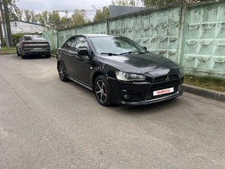 2008 Mitsubishi Lancer X, чёрный, 490000 рублей, вид 1