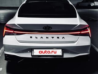 2021 Hyundai Elantra VII (CN7), белый, 2300000 рублей, вид 5