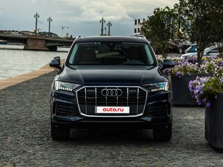 2023 Audi Q7 45 TFSI II (4M) Рестайлинг, синий, 8490000 рублей, вид 5