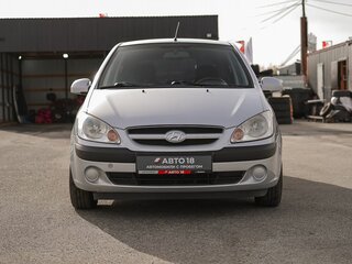 2007 Hyundai Getz I Рестайлинг, серебристый, 499000 рублей, вид 3