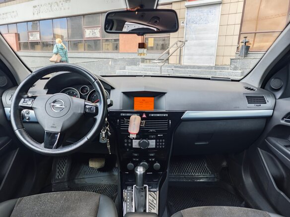 2012 Opel Astra H Рестайлинг, чёрный - вид 5