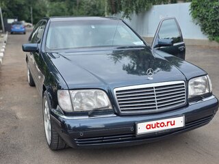1998 Mercedes-Benz S-Класс 320 III (W140) Рестайлинг, синий, 2700000 рублей, вид 3