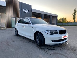 2008 BMW 1 серии 116i I (E81/E82/E87/E88) Рестайлинг, белый, 750000 рублей, вид 5