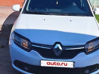2017 Renault Logan II, белый, 850000 рублей, вид 1