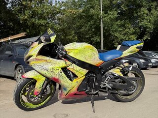 2011 Suzuki GSX-R 750, жёлтый, 650000 рублей, вид 2