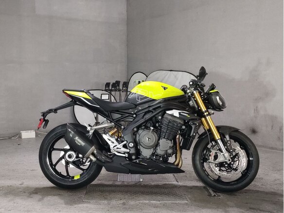 2026 Triumph Speed Triple, жёлтый, 1600000 рублей