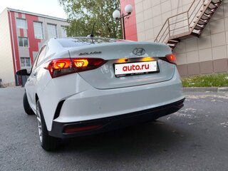 2020 Hyundai Solaris II Рестайлинг, белый, 1595000 рублей, вид 4