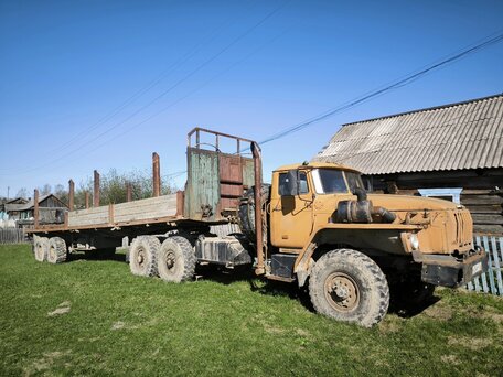 2004 Урал 4320, оранжевый, 1000000 рублей, вид 3