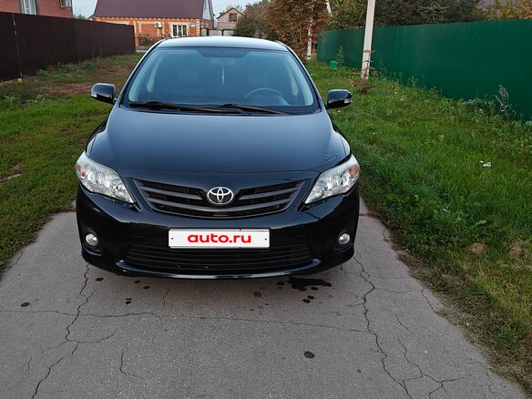 2012 Toyota Corolla X (E140, E150) Рестайлинг, чёрный, 1450000 рублей - вид 21