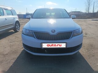 2018 Skoda Rapid I Рестайлинг, белый, 650000 рублей, вид 1