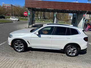 2024 BMW X3 30i III (G01) Рестайлинг, белый, 3300000 рублей, вид 3