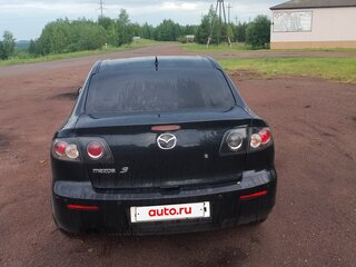 2007 Mazda 3 I (BK) Рестайлинг, чёрный, 500000 рублей, вид 2