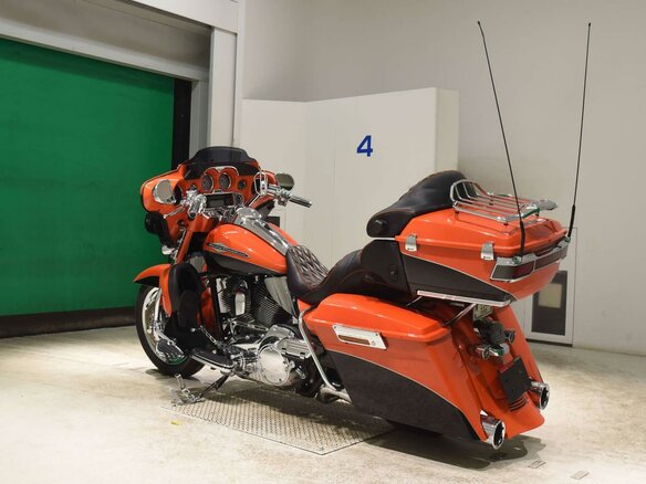 2011 Harley-Davidson Electra Glide, оранжевый, 1199000 рублей - вид 5