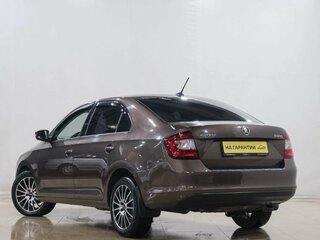 2018 Skoda Rapid I Рестайлинг, коричневый, 919000 рублей, вид 4