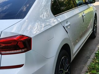 2021 Volkswagen Polo VI, белый, 1570000 рублей, вид 3