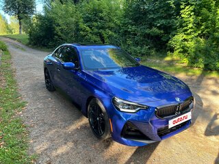 2022 BMW 2 серии 230i G42 Рестайлинг, синий, 5100000 рублей, вид 4