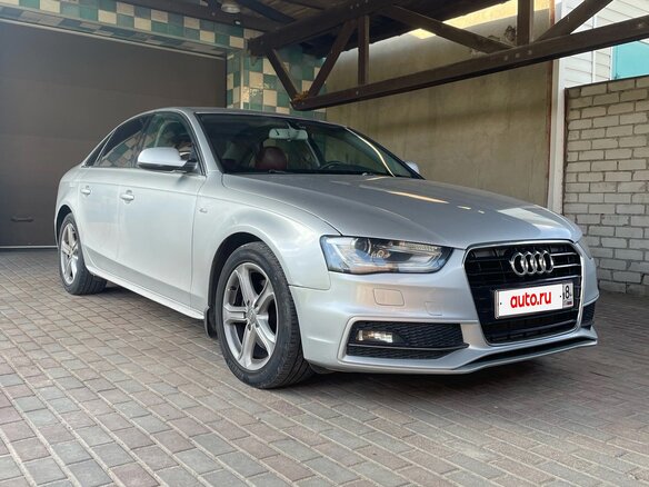 2013 Audi A4 IV (B8) Рестайлинг, серебристый - вид 6