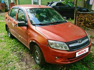 2014 Lada (ВАЗ) Granta I, оранжевый, 215000 рублей, вид 2
