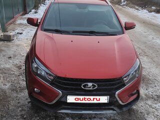 2018 Lada (ВАЗ) Vesta SW Cross I, оранжевый, 1000000 рублей, вид 1