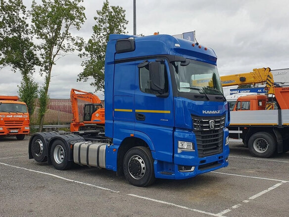 2026 КамАЗ 65659, синий - вид 1